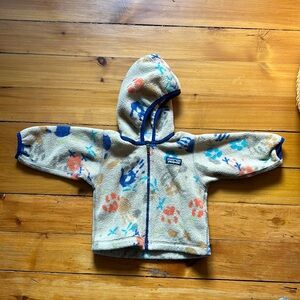 Baby Patagonia Fleece Jacket 3-6 months